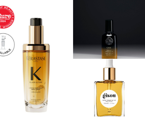 Creator‑Approved Hair Oils | For Spring cover photo collage