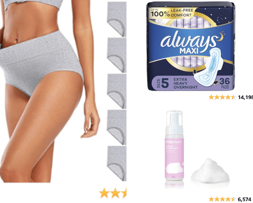 Post Partum Must Haves! cover photo collage