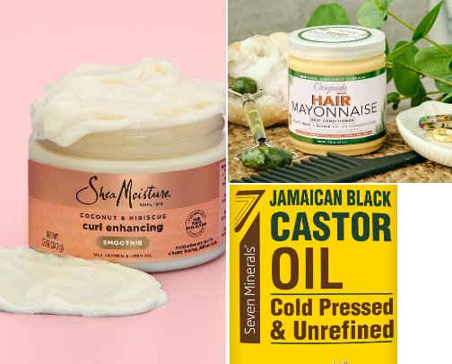 My favourite 4C Hair Products A-Must-Have cover photo collage