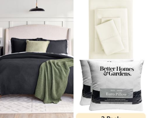 I Styled a Vanilla Girl Aesthetic Bedroom for Under $300 cover photo collage