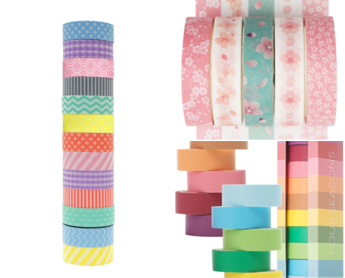 How Washi Tape Saved My Planner From Being a Chaotic Scribbled Mess cover photo collage
