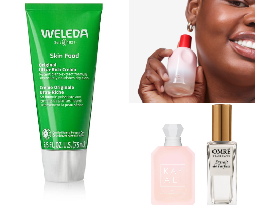 beauty recs :) cover photo collage
