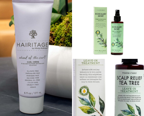Hair growth/ Toxic free Hair products cover photo collage
