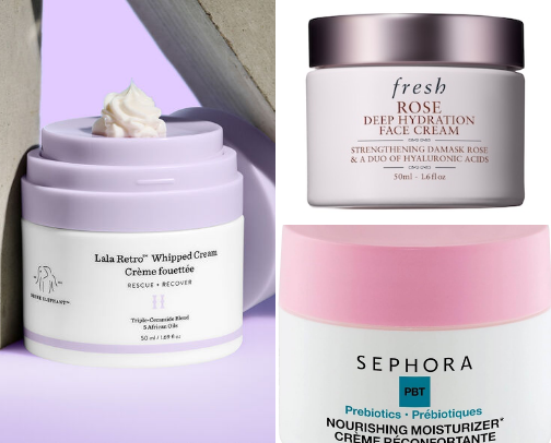 Skincare for every type! 🤍☁️ cover photo collage