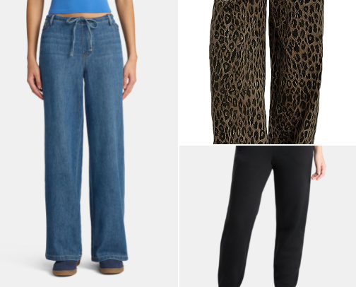 Non maternity pants that are bump friendly! cover photo collage