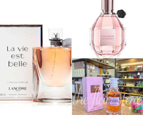 Perfume to smell like a rose💕 cover photo collage