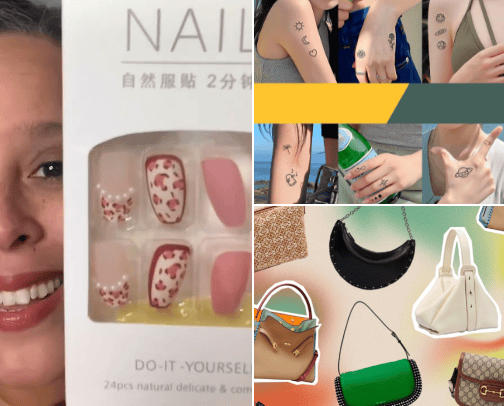 Temu bargains cover photo collage