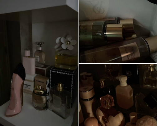Perfume finds cover photo collage
