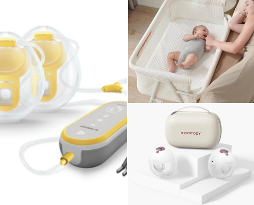 New baby items cover photo collage