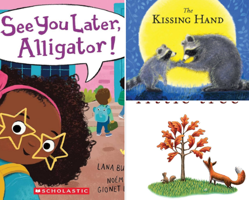 Starting school read-a-louds cover photo collage