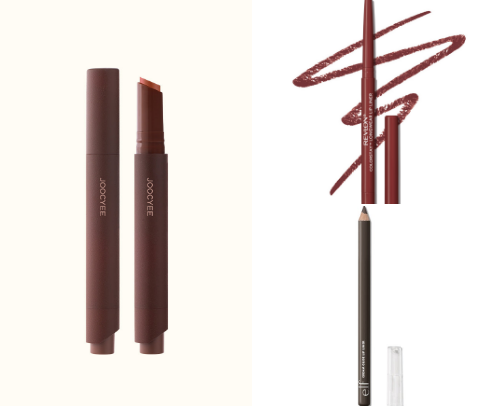 what’s in my makeup bag cover photo collage