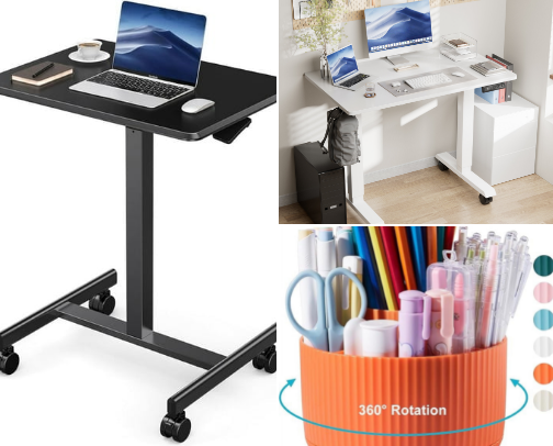 Work from home essentials- everything you need for your home office space cover photo collage