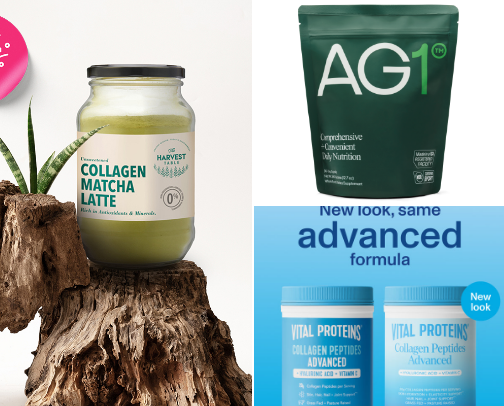 🥗 Health & Wellness / Superfoods & Supplements cover photo collage