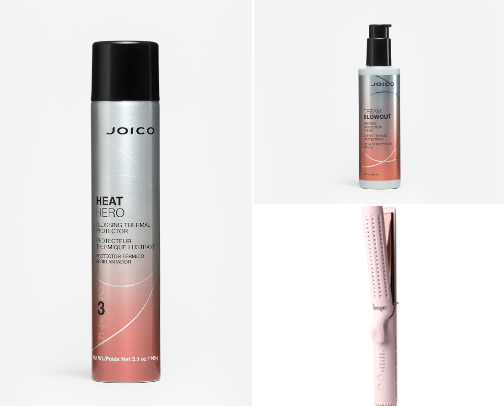 My fav hair care products as a 40+ WAHM who still loves to look pretty at home in my comfy clothes. cover photo collage