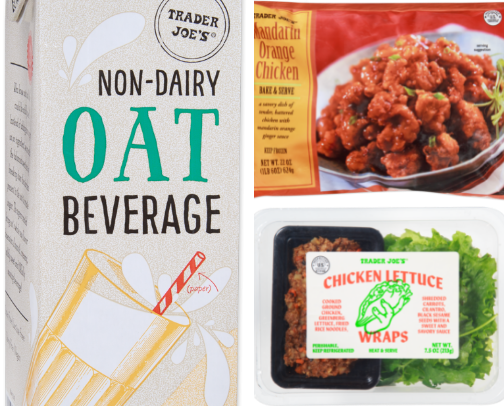 Trader Joe's must haves cover photo collage