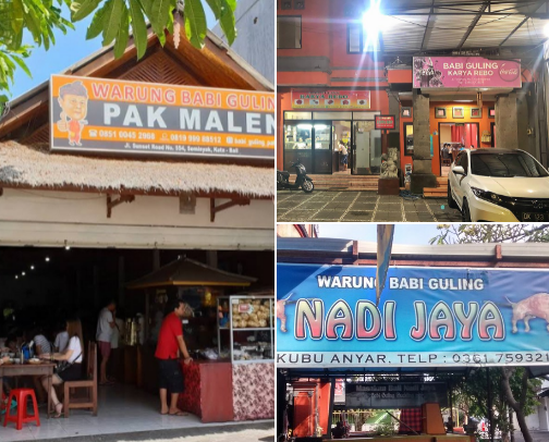 Best Babi Guling in Bali 2026: My Top 10 Suckling Pig Restaurants That Will be Your Favs too! ❤️ cover photo collage