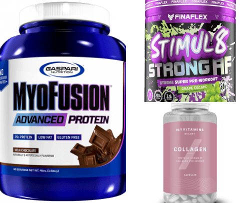 💪 fitness supplement 💪 cover photo collage