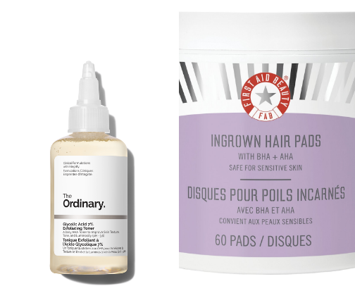 To Get Rid Of Those Ingrown Hairs!! cover photo collage