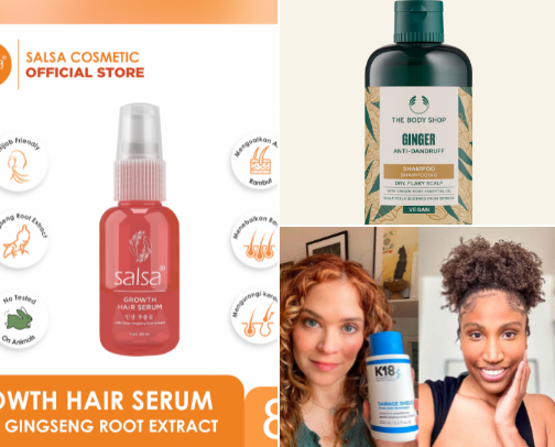 hair treatment🧏🏻‍♀️ cover photo collage