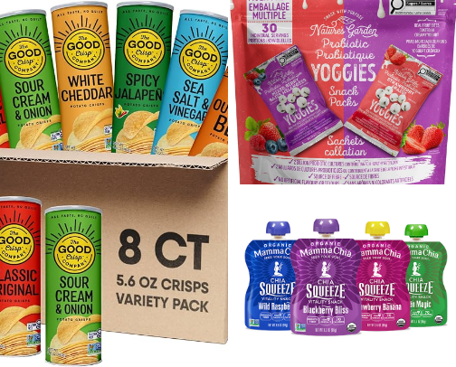 My Favorite Healthy Snacks/Drinks cover photo collage