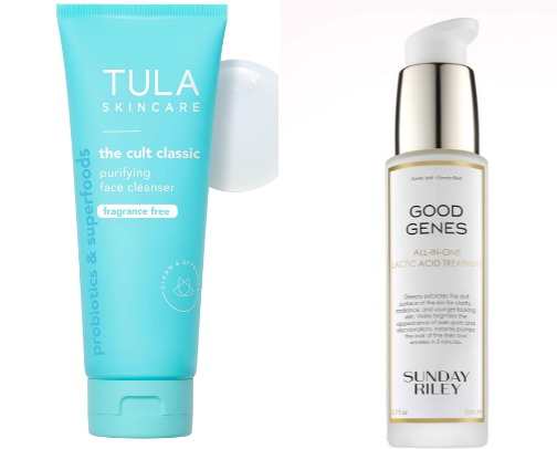 A 30-Something's Easy Skin Care Routine cover photo collage