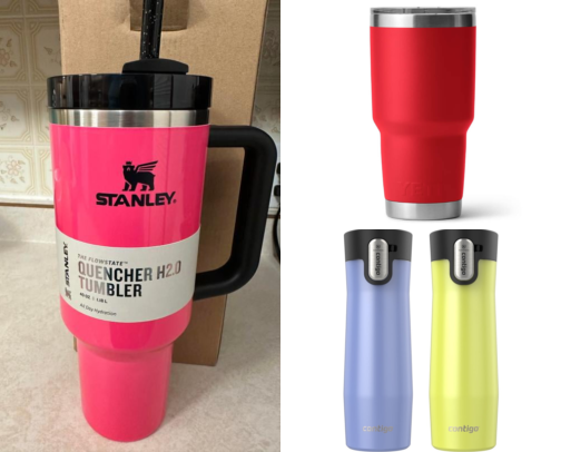 I Finally Found the Coffee Tumbler That Stays Hot Through Three Class Periods cover photo collage