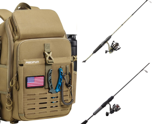 Gear for outdoor adventures cover photo collage