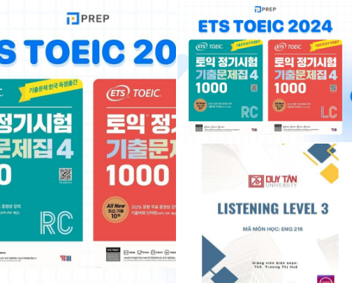 PDF Free - TOEIC L&R TEST (TOEIC TEST ) cover photo collage