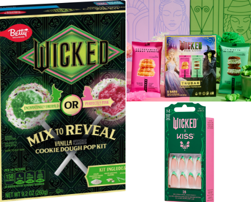 New WICKED Themed Items cover photo collage