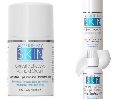 Admire My Skin cover photo collage