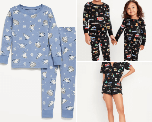 New Pajamas Finds cover photo collage
