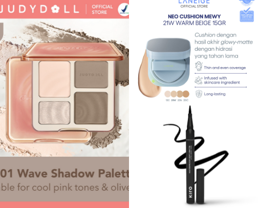 Make up for Asian skin tones cover photo collage