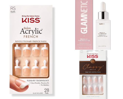 affordable at-home beauty maintenance finds 💅🏾✨🪩 cover photo collage