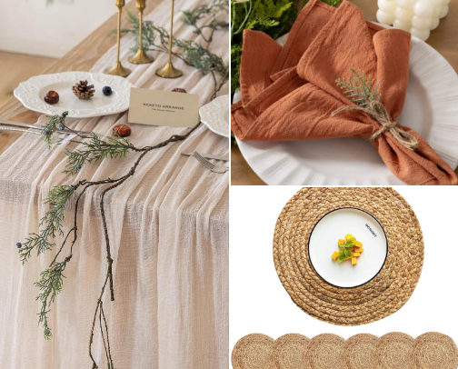 Thanksgiving Hosting Finds for a Cozy, Stress-Free Celebration cover photo collage