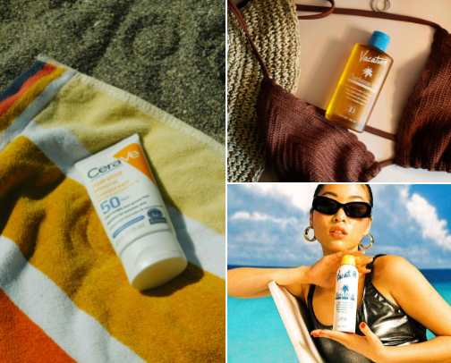 The Sun Care Edit: the best sun protection products out there ☀️ cover photo collage