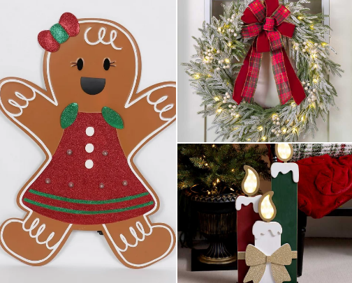 The Holiday Decor Edit cover photo collage