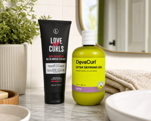Curl Club: Gels, Creams & Custards That Earn Their Wash Day 🌀✨ cover photo collage