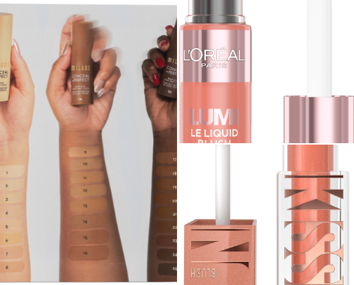 Summer Glow Makeup 🌅 cover photo collage