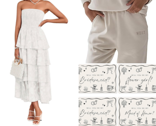 Just got engaged?!💍🤍 cover photo collage