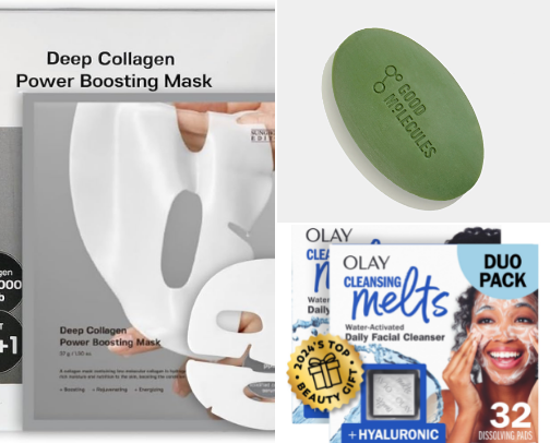 Skincare Faves for sensitive skin + hydration cover photo collage