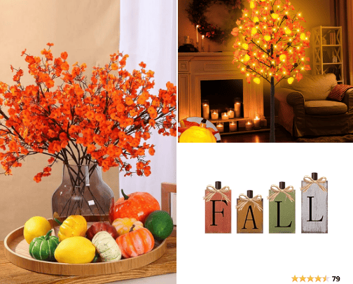 Fall Decor cover photo collage