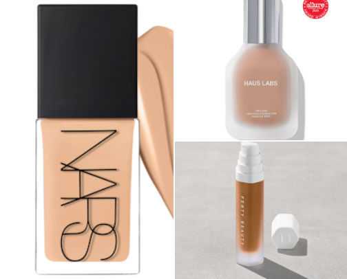 The Best Foundations for Dry Skin cover photo collage
