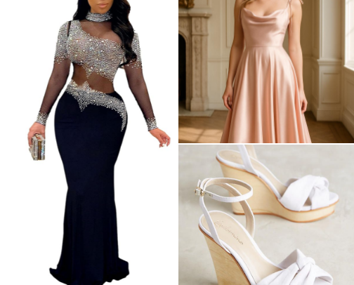 Trendy fashion cover photo collage