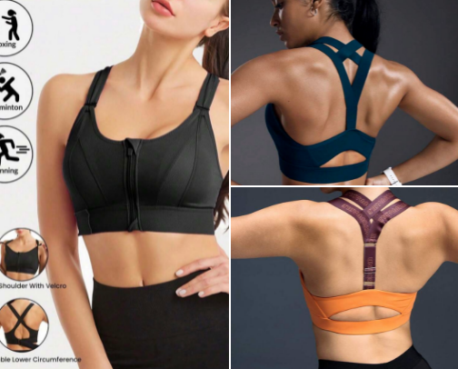 Comfortable Sport Bra’s to have cover photo collage