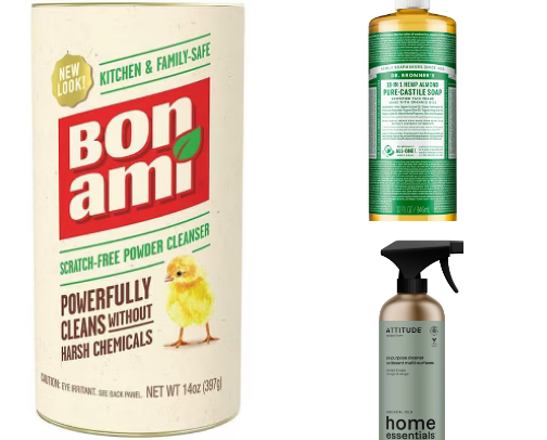 Toxin Free Cleaners! cover photo collage