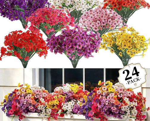 Faux Floral favorites for all your DIY floral arrangements!   🩷 cover photo collage