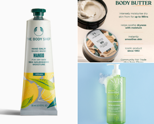 Everyday Care Favourites 🛀🧼🧴 cover photo collage