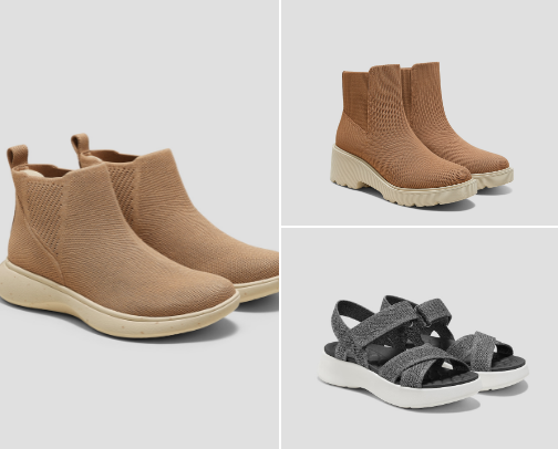 Comfy Footwear Inspo cover photo collage