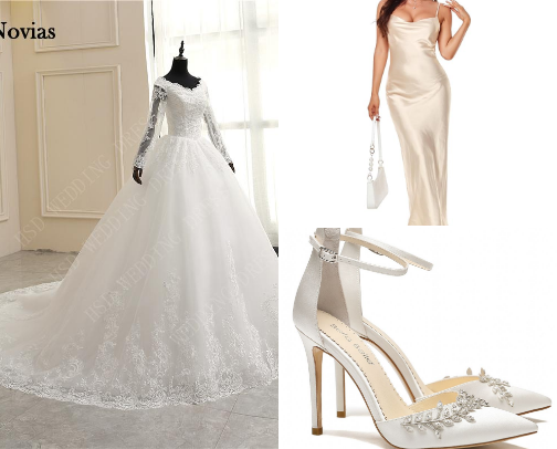 Taylor & Travis Dream Wedding 2025: Bridal Looks, Honeymoon Bliss & Perfect Gifts cover photo collage