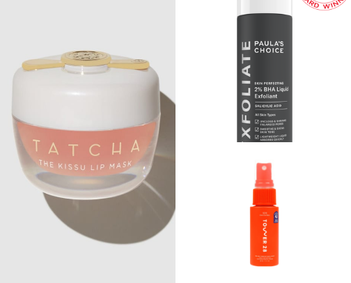 Makeup & skincare for 40 year olds cover photo collage